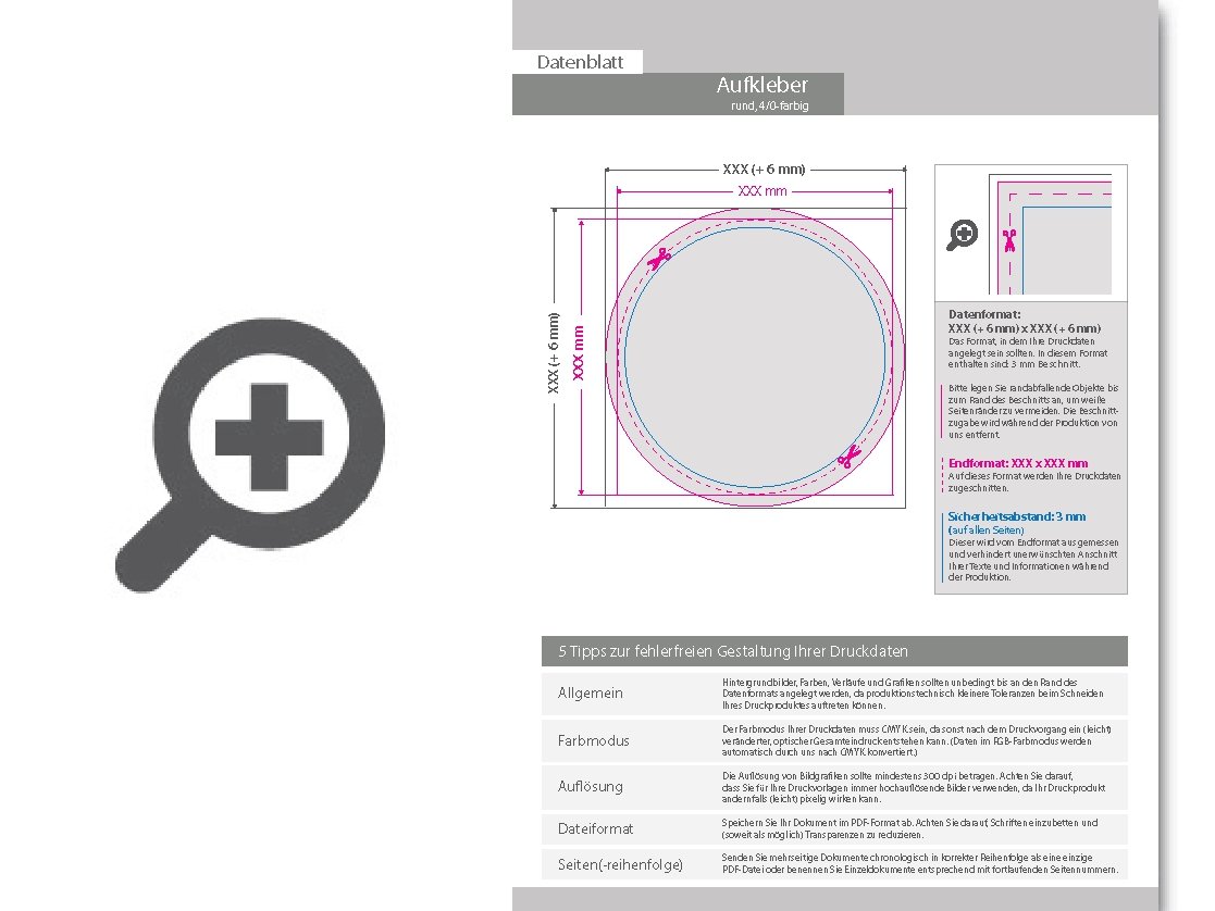 Product Bild aufkleber_stafix____statisch_aufgeladen__4_0-farbig_bedruckt_rund_(kreisrund_konturgeschnitten)