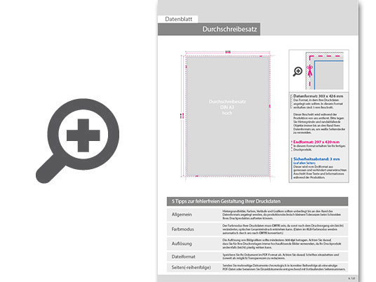 Product Bild durchschreibes__tze_din_a3_hoch__2-fach__1_0-farbig__100_s__tze_je_block