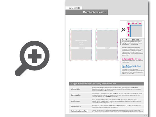 Product Bild durchschreibes__tze_din_a4_hoch__5-fach__4_1-farbig__100_s__tze_je_block