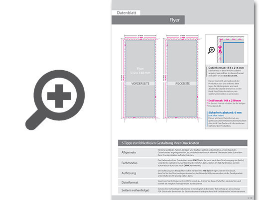 Product Bild flyer_5_1_cm_x_14_8_cm__beidseitig_bedruckt