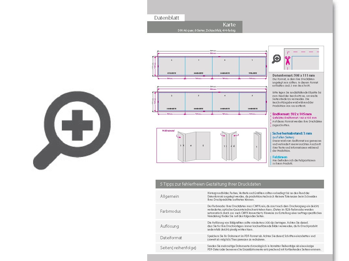 Product Bild geburtstagskarte__gefalzt_auf_din_a6_quer__vertikaler_zickzackfalz__8-seitig