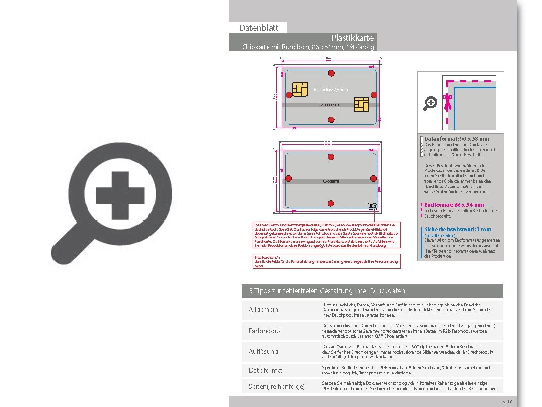 Product Bild chipkarte_sle5542_mit_lochung_und_beidseitiger_hei__folienpr__gung_gold_4_4_farbig_bedruckt_auf_wei__em_hintergrund